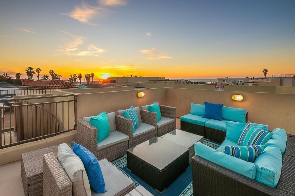 Stunning South Mission Home With Private Rooftop & Ocean Views! San Diego Eksteriør bilde