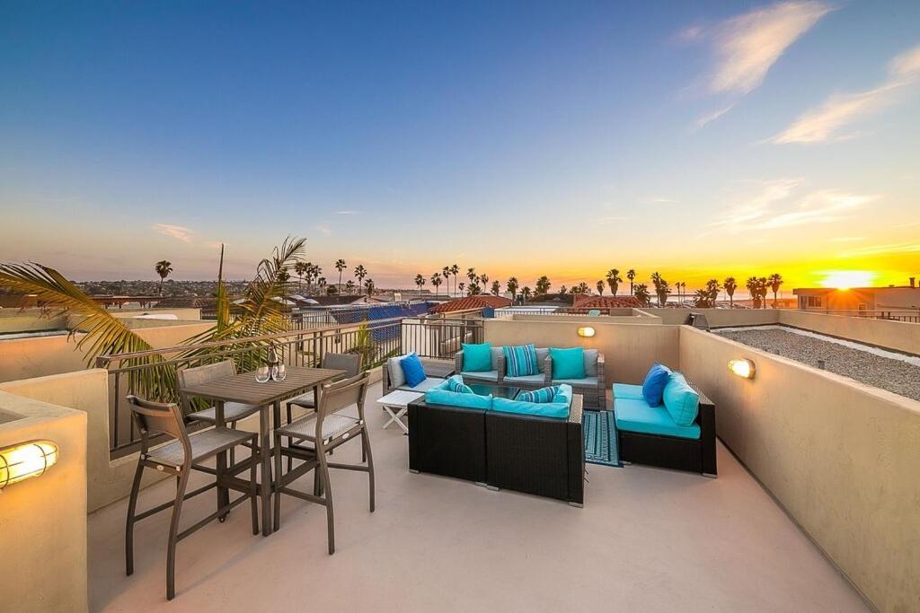 Stunning South Mission Home With Private Rooftop & Ocean Views! San Diego Eksteriør bilde